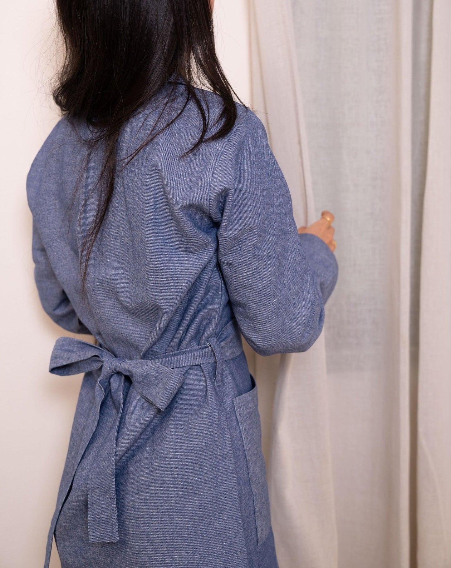 NORA Linen Coat - OrganoLinen