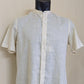 Small size pure linen shirt, 100% Linen Half Sleeve