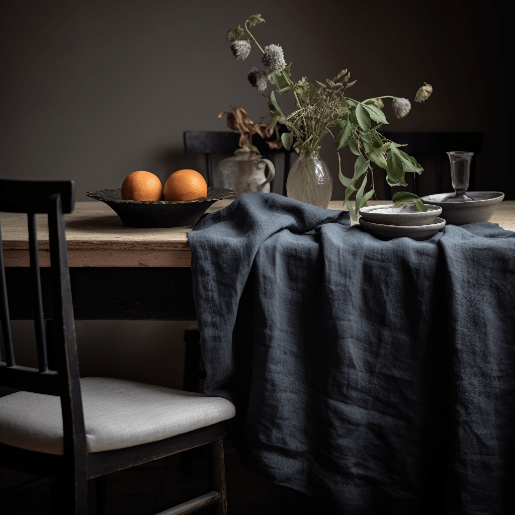 HAVEN Linen Table Cloth - Rectangular - OrganoLinen