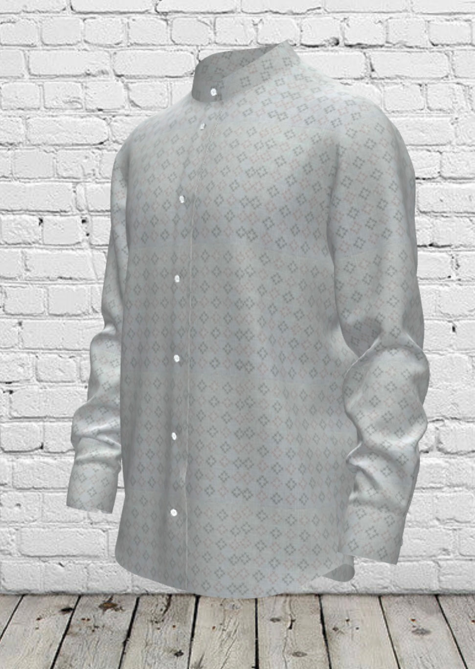 Linen Printed Shirt for Men AIRY