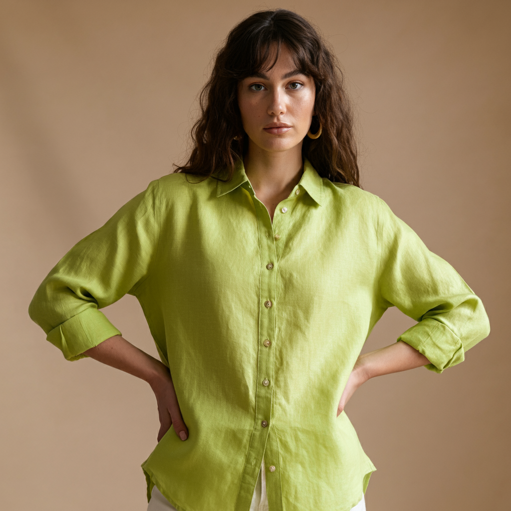 Women's Linen shirt JAZZ in Classic Colors